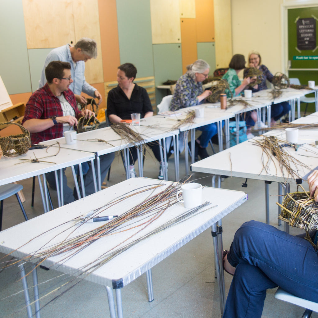 Basket Making - Asyemetric baskets