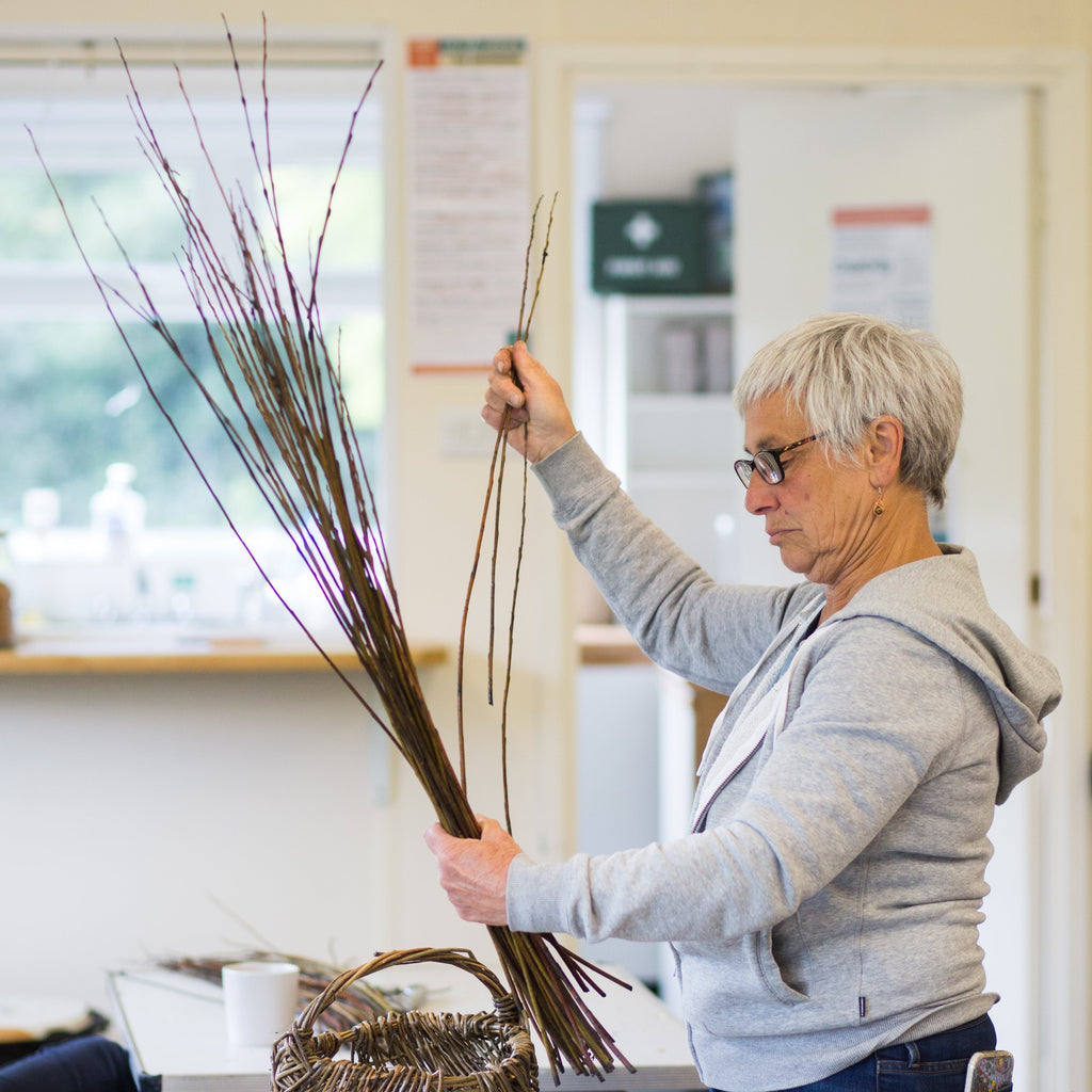 Basket Making - Asyemetric baskets