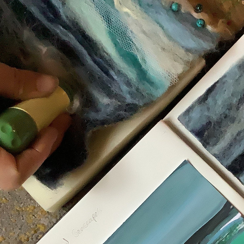 Needle felted Landscapes