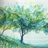 Watercolour - 'Tricks for Trees'