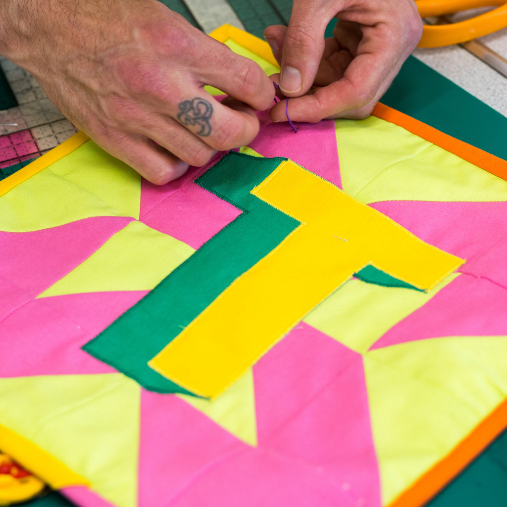 Sewing - Quilted Letters