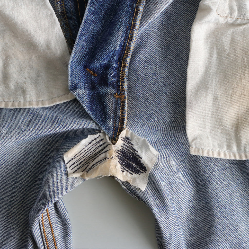Visible Mending for Denim