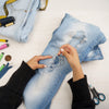 Visible Mending for Denim