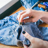 Visible Mending for Denim
